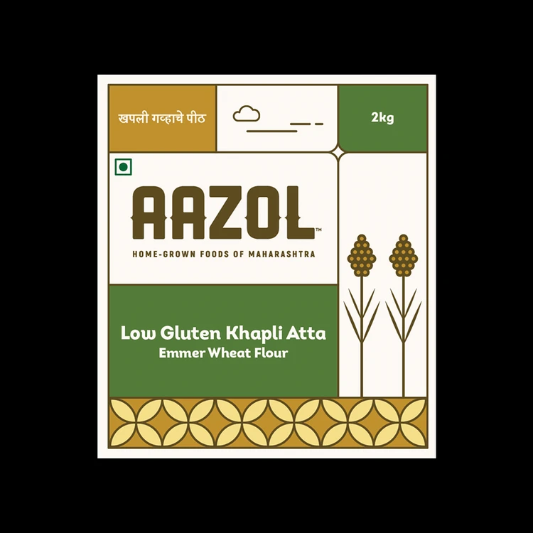 Aazol Khapli Wheat Atta
