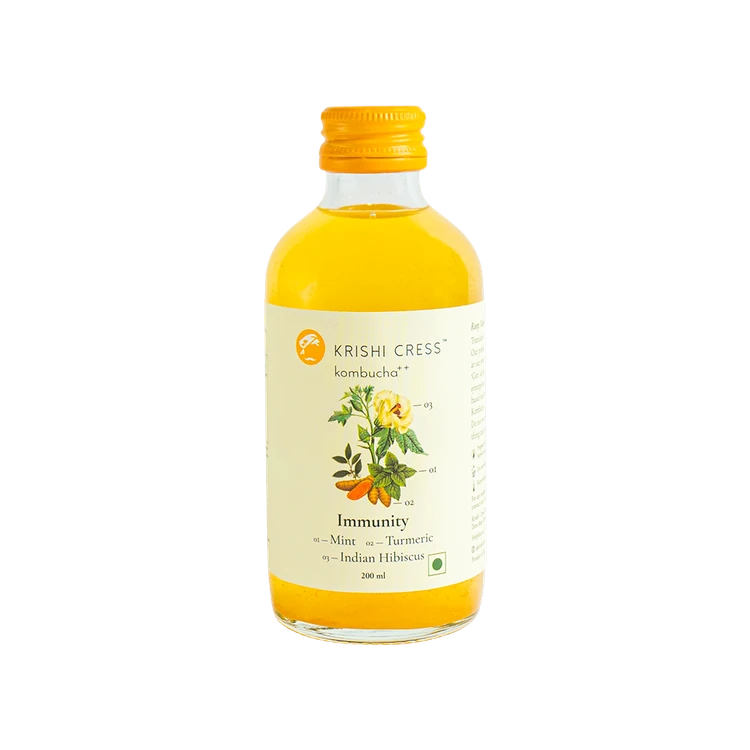 Krishi Cress Immunity Kombucha