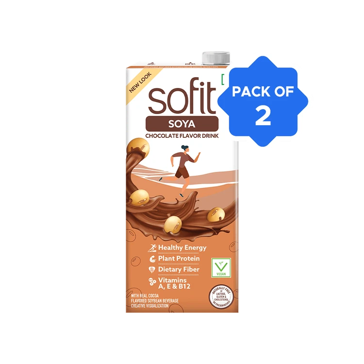 Sofit Chocolate Soy Beverage - Pack of 2