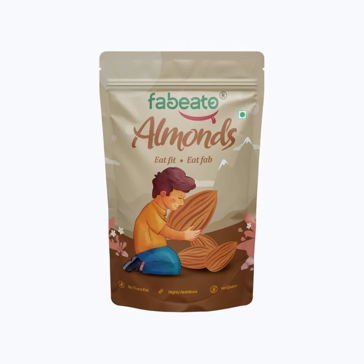 Fabeato Natural California Almonds (Badami)