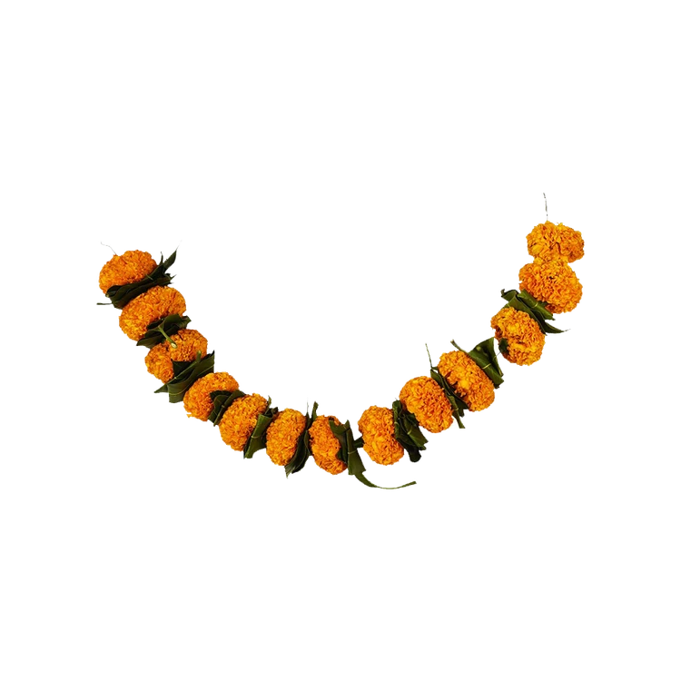 Mango Leaves & Orange Marigold Toran / Bandhanwar Special Offer