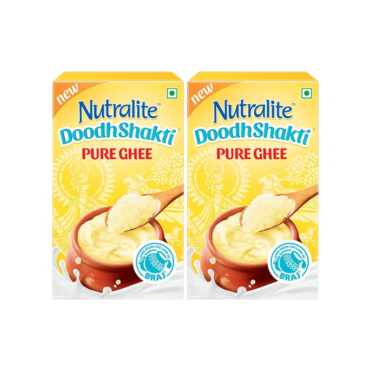 Nutralite Doodhshakti Pure Ghee - Pack of 2
