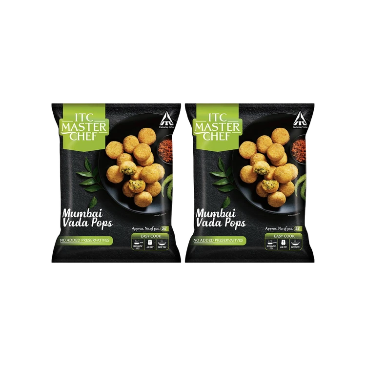 ITC Master Chef Mumbai Vada Pops (Frozen) - Pack of 2
