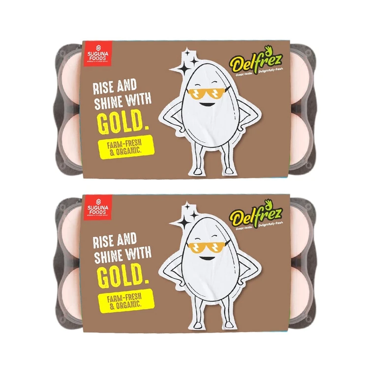 Delfrez Gold Speciality Eggs - Pack of 2