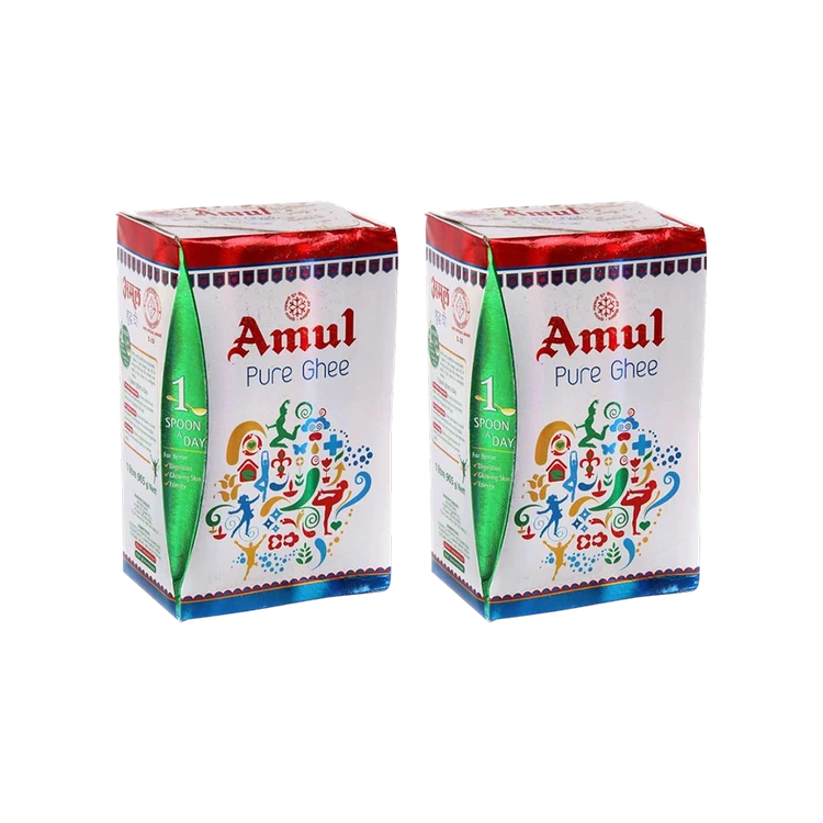 Amul Pure Ghee - Pack of 2 (Tuppa)