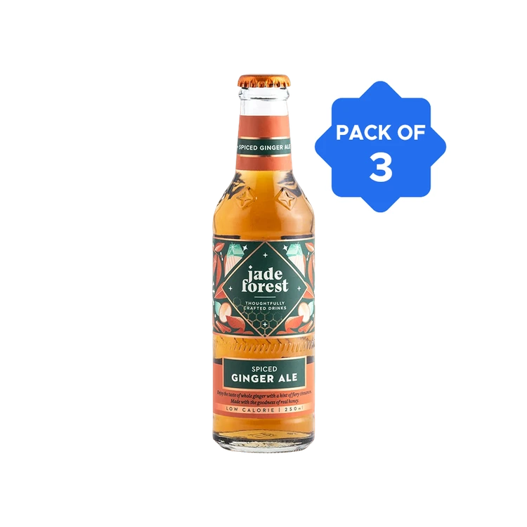 Jade Forest Spiced Ginger Ale - Pack of 3
