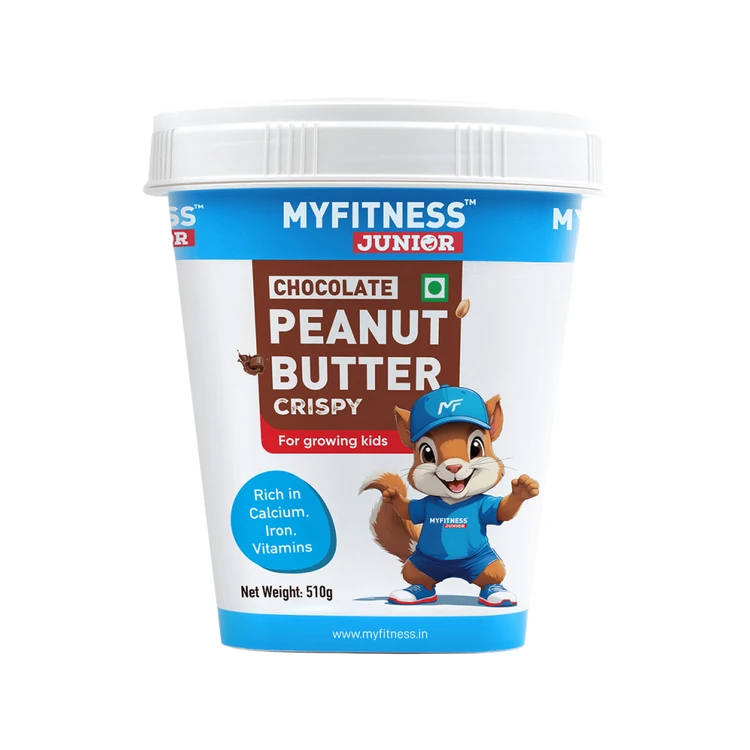 MyFitness Junior Chocolate Crispy Peanut Butter Spread for Kids