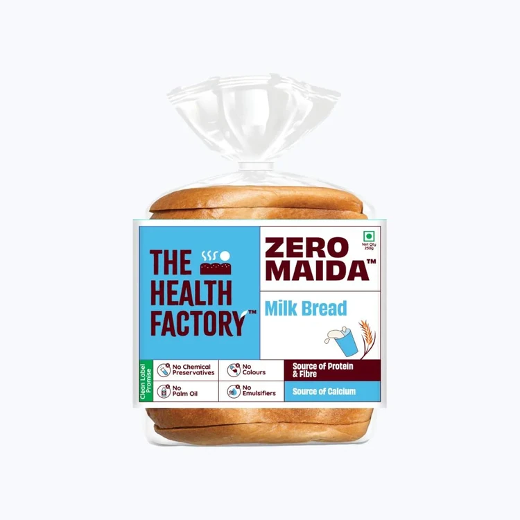 The Health Factory Zero Maida Milk Bread