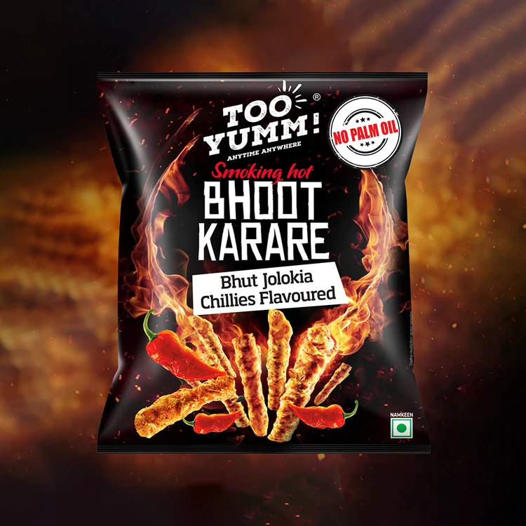 Too Yumm Bhoot Karare Spicy Chilli Crisps Snack