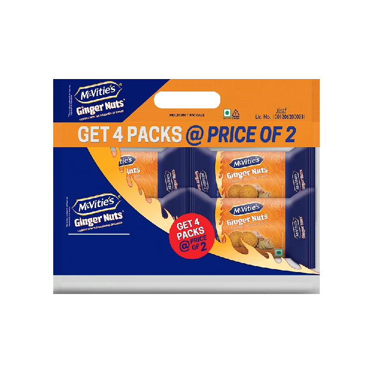 McVitie's Ginger Cookies - Buy 2 Get 2 Free