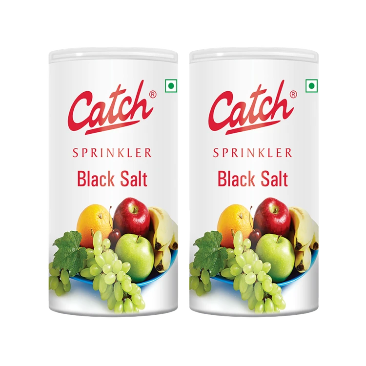 Catch Sprinklers - Black Salt - Pack of 2 (Kappu Uppu)