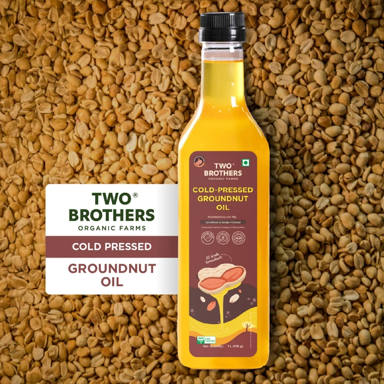 Two Brothers Woodpressed Single-Filtered Groundnut Oil