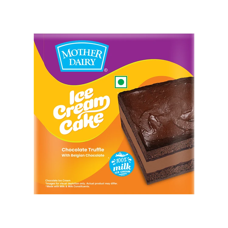 Mother Dairy Chocolate Truffle Ice Cream Cake
