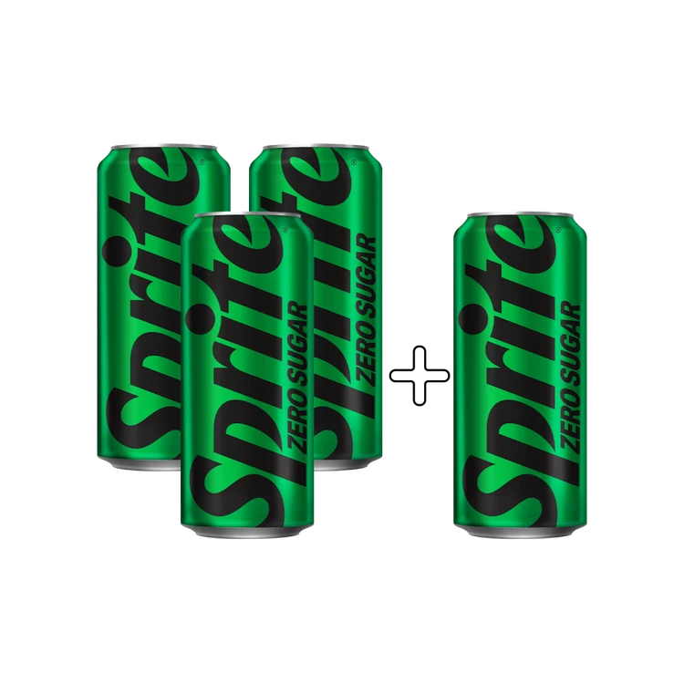 Sprite Zero Diets & Lights - Buy 3 Get 1 Free