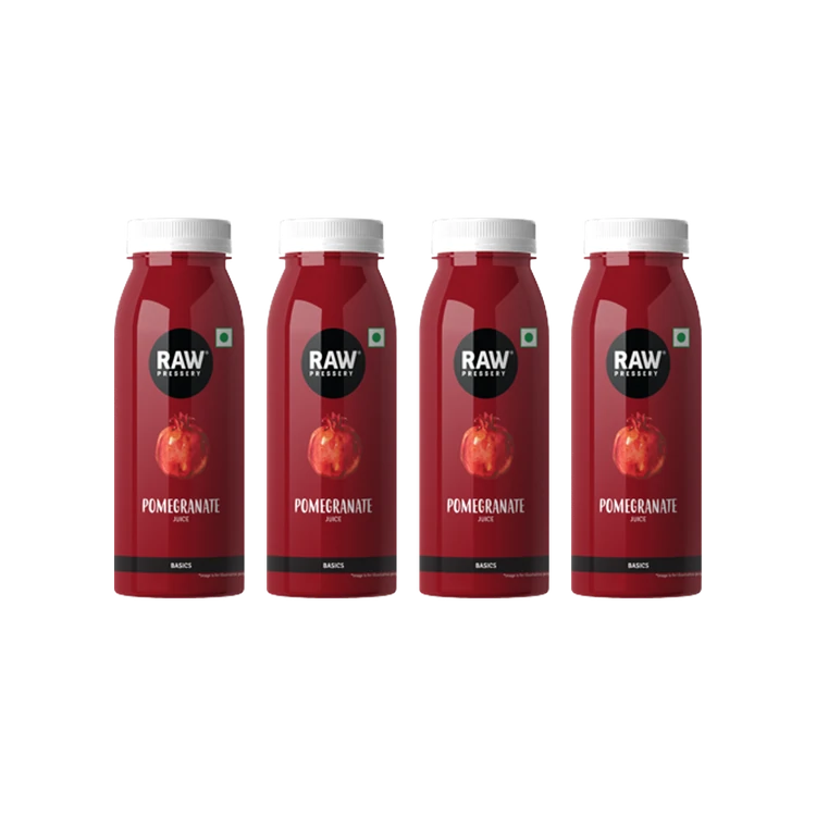 Raw Pressery Pomegranate Juice (250 ml) - Pack of 4