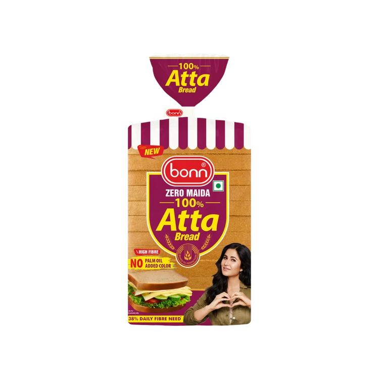 Bonn Zero Maida 100% Atta Whole Wheat Bread