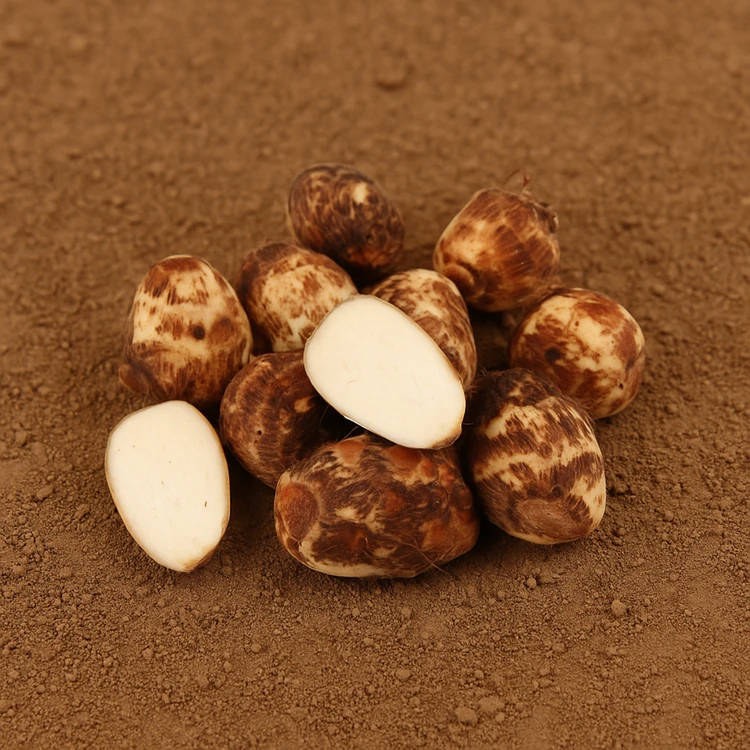 Organically Grown Colocasia - 250 g (Kesuvina Soppu)