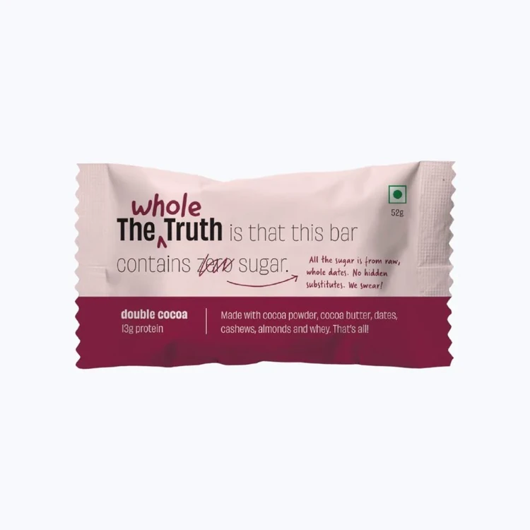 The Whole Truth Double Cocoa Protein Bar