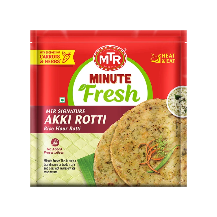 MTR Minute Fresh Akki Roti / Rice Flour Roti