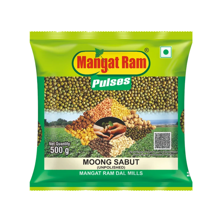 Mangat Ram Unpolished Moong (Sabut) (Hesaru Kalu)
