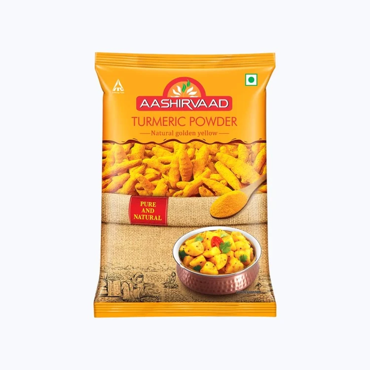 Aashirvaad Haldi/ Turmeric Powder (100 g) (Arshina Pudi)
