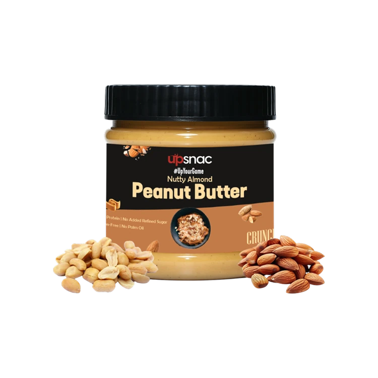 Upsnac Nutty Almond Crunchy Peanut Butter