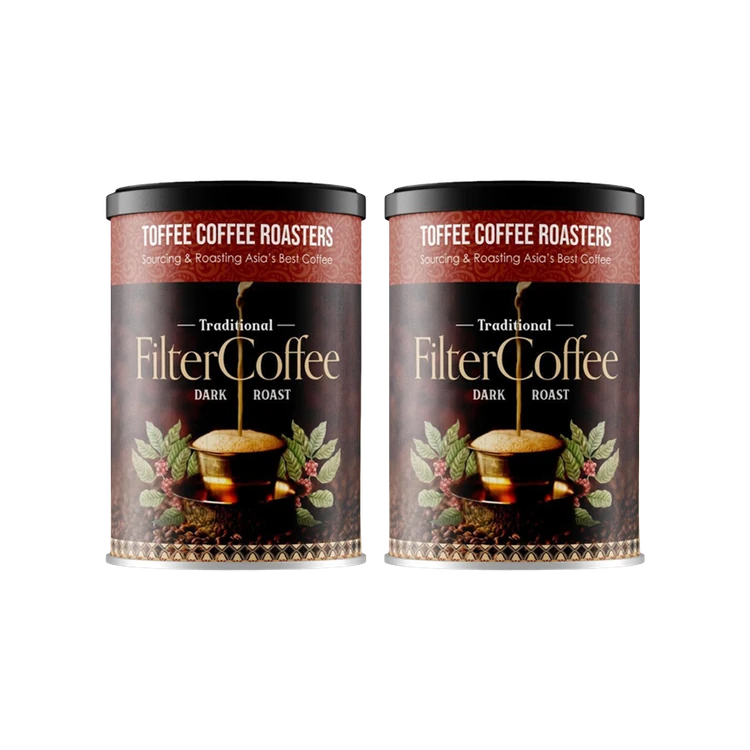 Toffee Coffee Roasters Filter Coffee (Dark Roast) - Pack of 2