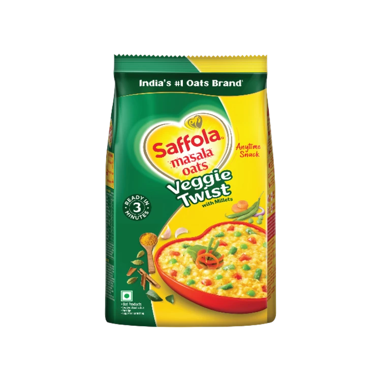 Saffola Masala Veggie Twist Oats