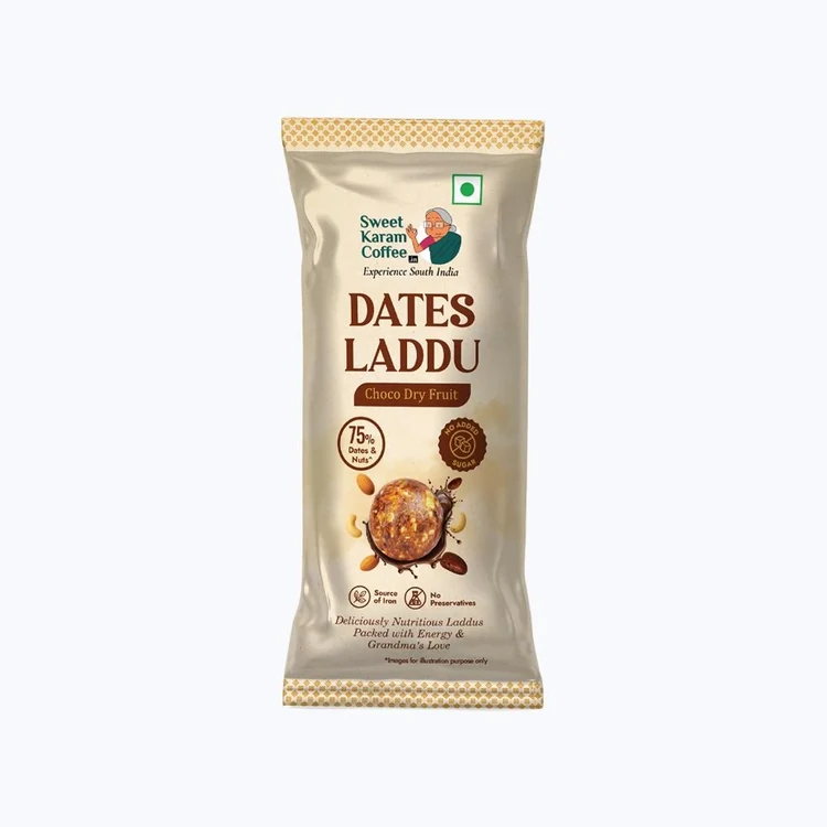 Choco Dry Fruit Dates Laddu by Sweet Karam Coffee