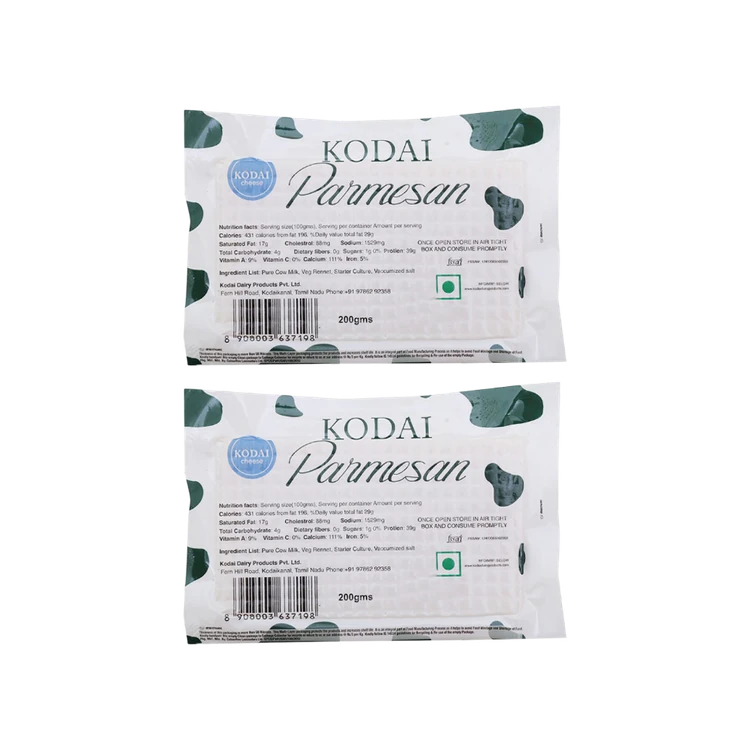 Kodai Parmesan Cheese Block - Pack of 2