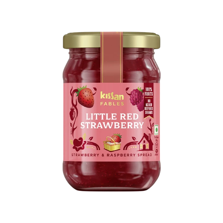 Kissan Strawberry & Raspberry Spread