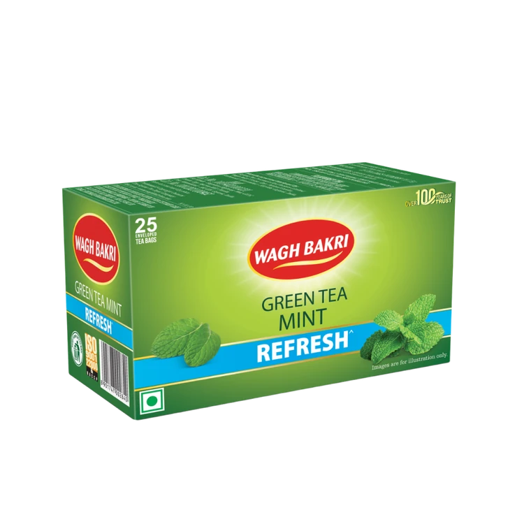 Wagh Bakri Mint Green Tea