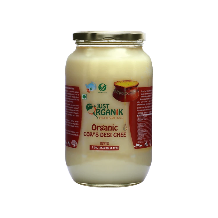 Just Organik Organic Cow Ghee (Desi)