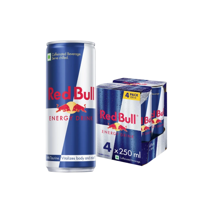 Red Bull Energy Drink (4 x 250 ml)