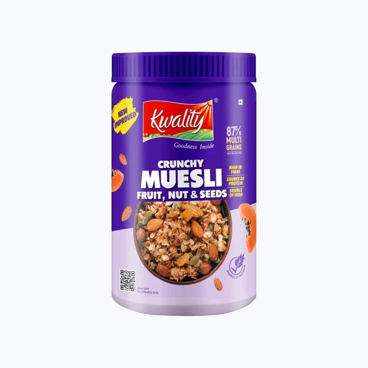 Kwality Crunchy Muesli Fruit, Nut & Seeds