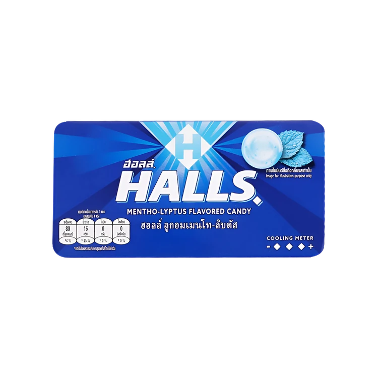 Halls Cool Mentho-Lyptus Candy