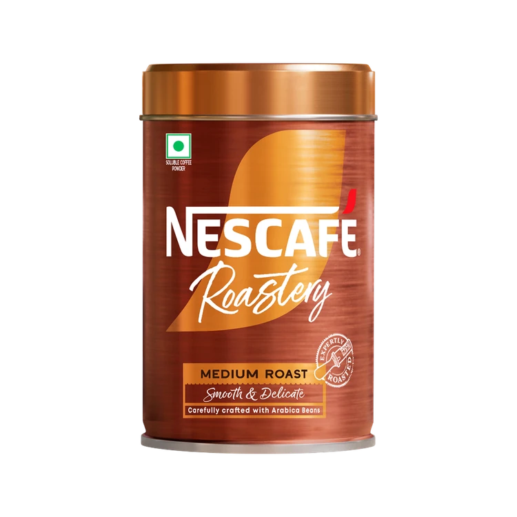 Nescafe Roastery - Medium Roast Instant Coffee (Smooth & Delicate)