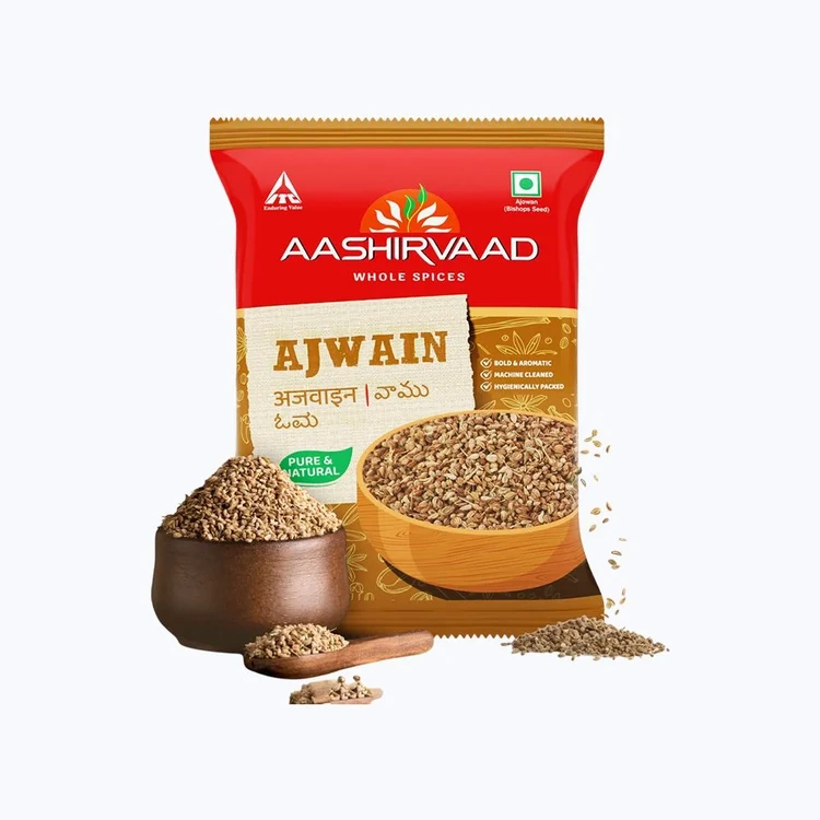 Aashirvaad Pure Whole Ajwain Seeds (Oma Kaalu)