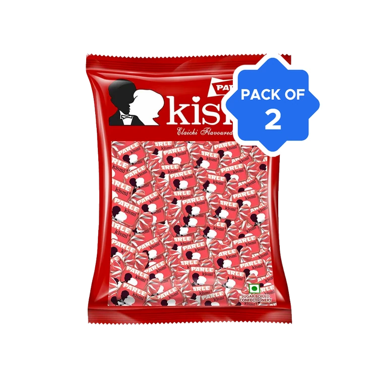Parle Kismi Elaichi Toffee/ Candy - Pack of 2