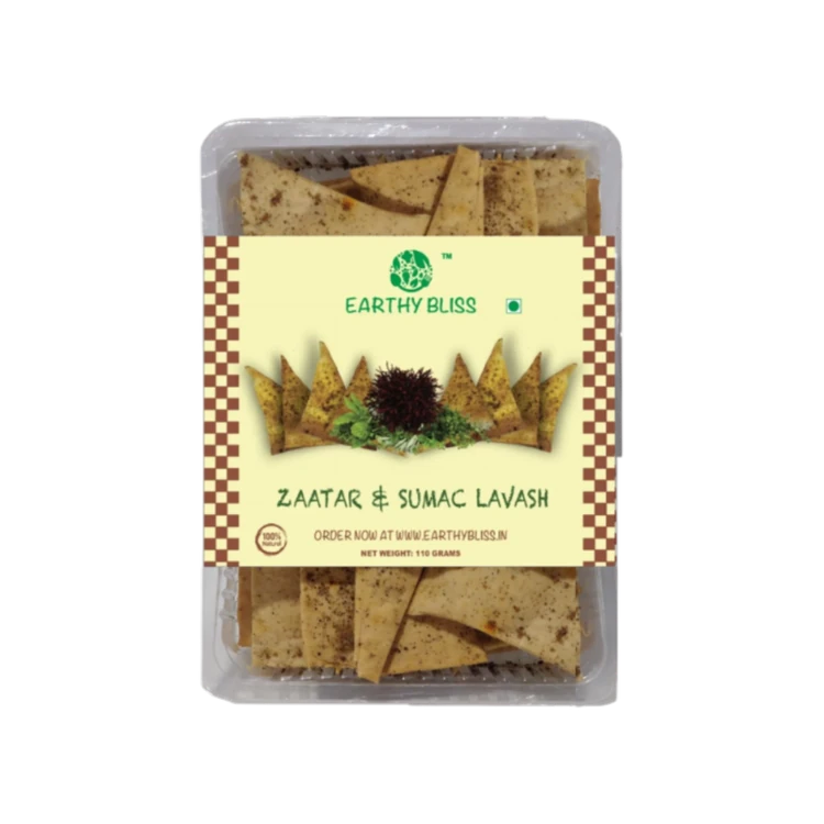 Earthy Bliss Zaatar & Sumac Lavash