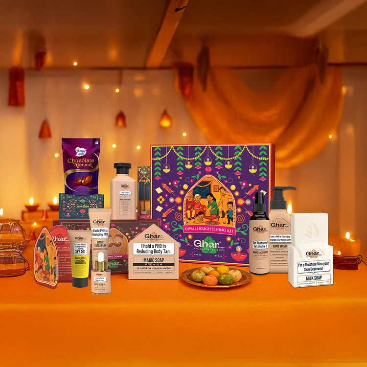 Ghar Soaps Brightening Diwali Gift Box