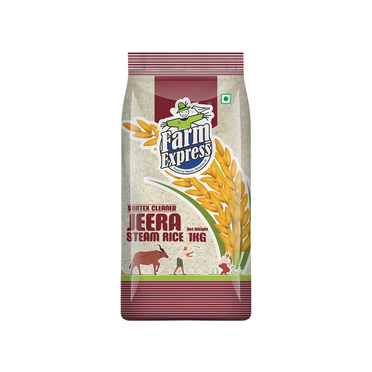 Farm Express Steam Jeera Rice (Medium Grain)