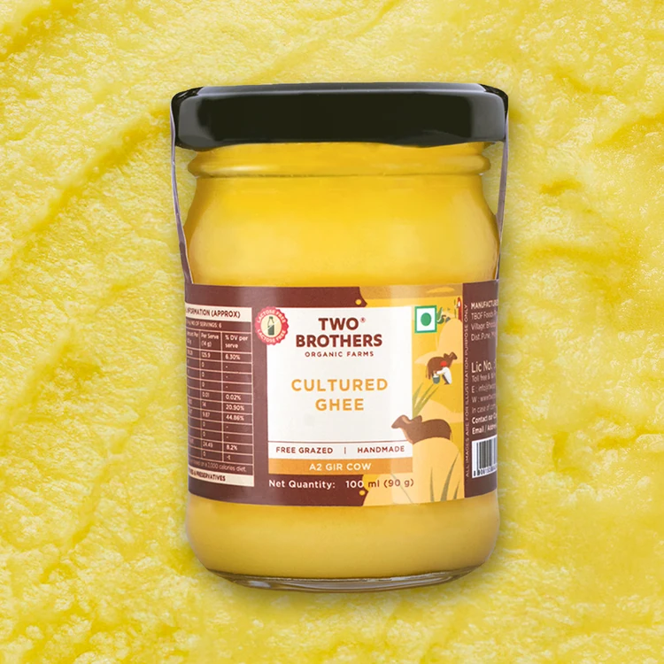 Two Brothers Cultured Desi Cow A2 Gir Ghee