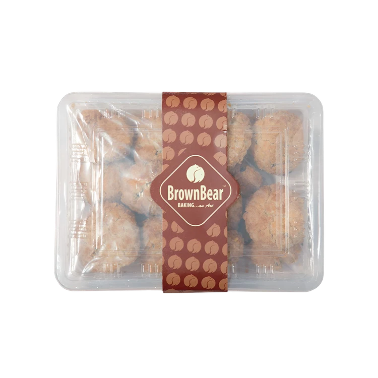 Brown Bear Melting Moment Cookies