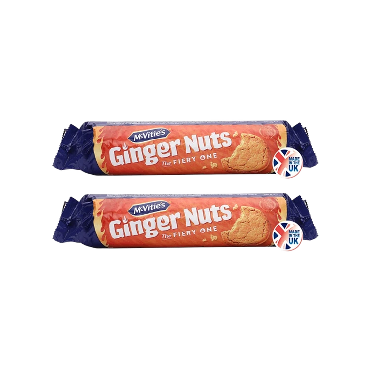 McVitie's Ginger Nuts Cookies - Pack of 2