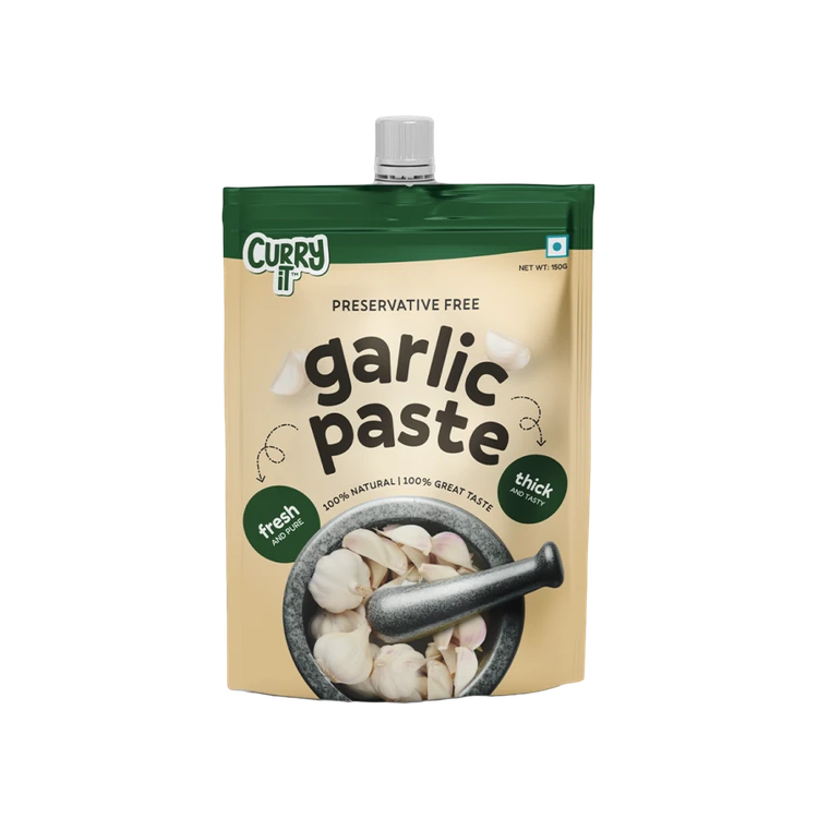 Curryit Garlic Paste (Preservative Free)
