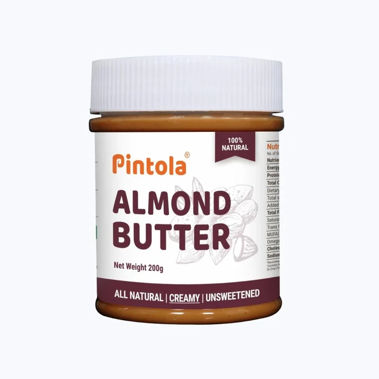 Pintola Unsweetened Creamy Almond Butter