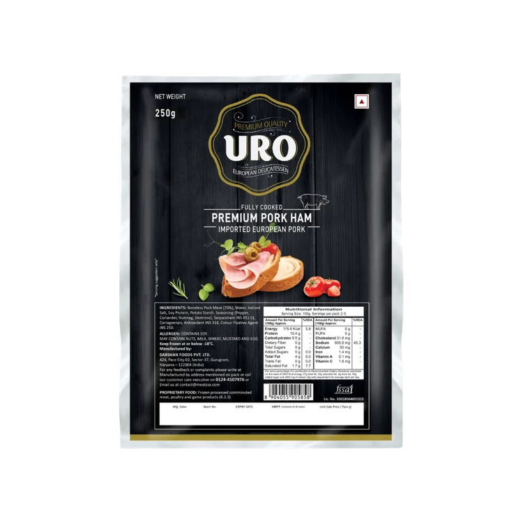 URO Premium Pork Ham