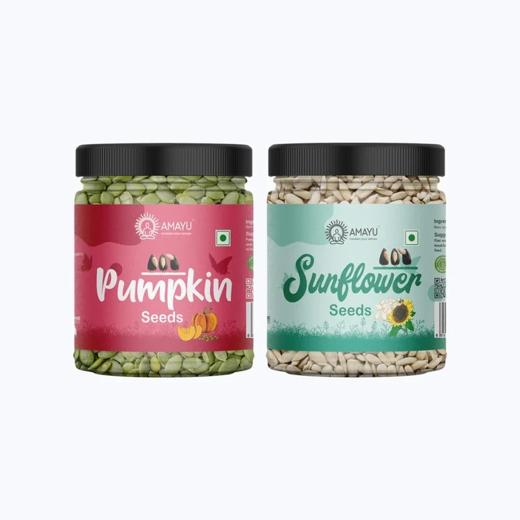 AMAYU Super Seeds Combo (Pumpkin & Sunflower)