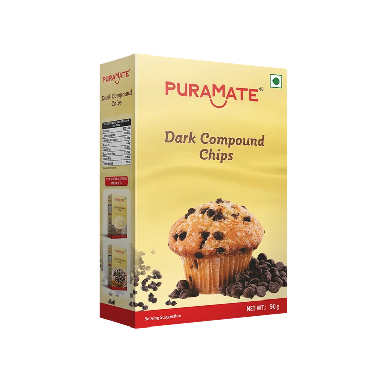 Puramate Dark Compound Choco Chips